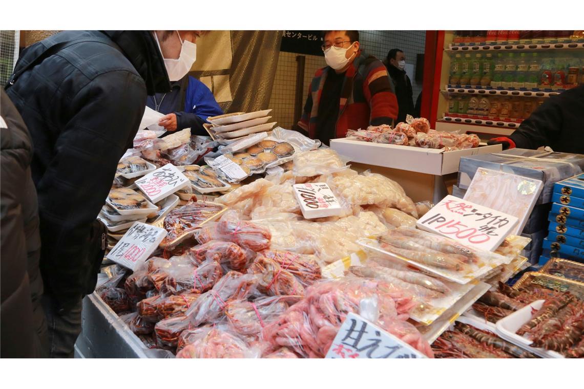 China hatte erst vor kurzem ein Embargo gegen einen Teil japanischer Meeresfrüchte aufgehoben. (Symbolbild)