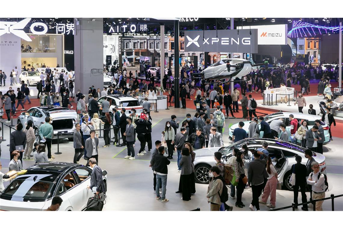 So tickt Chinas Automarkt China ist der größte Automarkt der Welt, was die Messe besonders wichtig macht. (Archivbild)