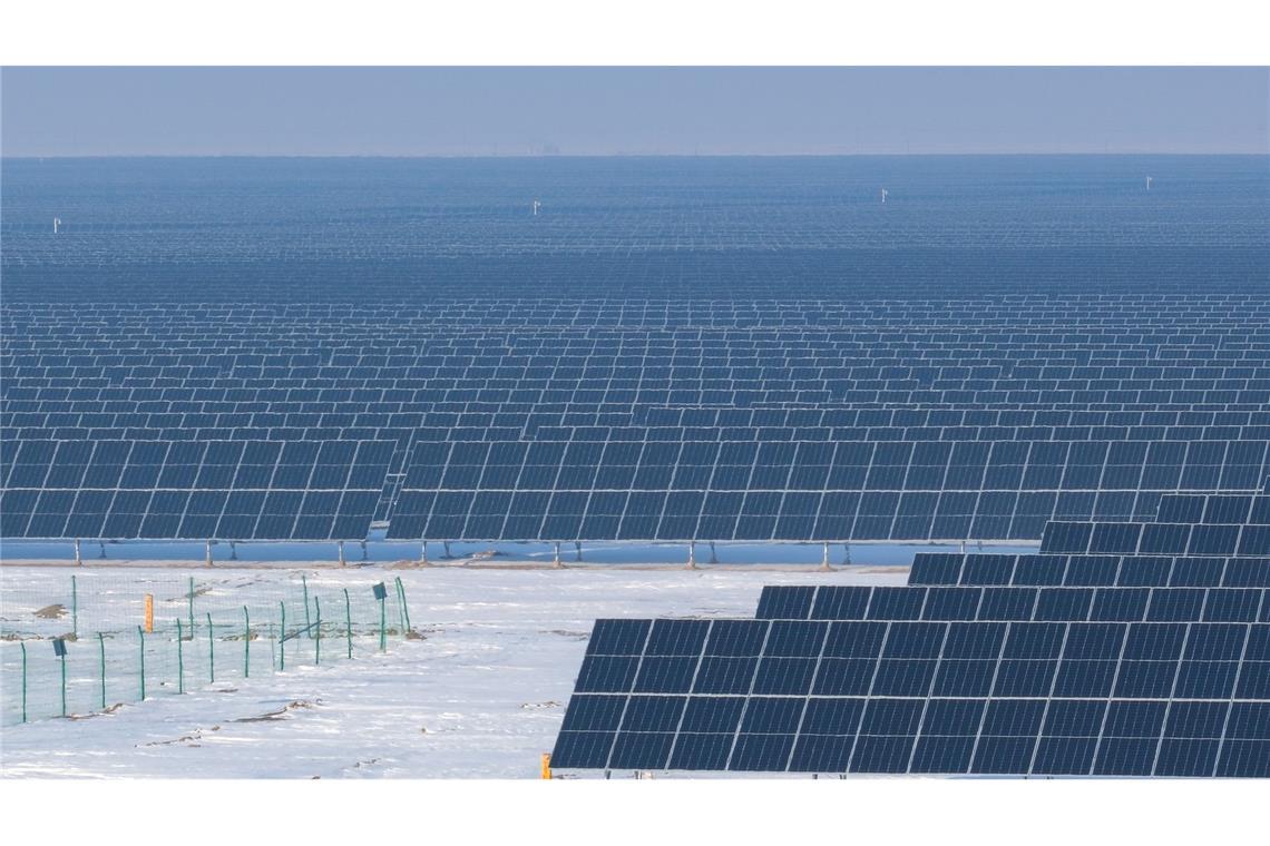 China war laut einer Studie der Denkfabrik Ember im ersten Halbjahr 2025 für 55 Prozent des weltweiten Solarwachstums verantwortlich.