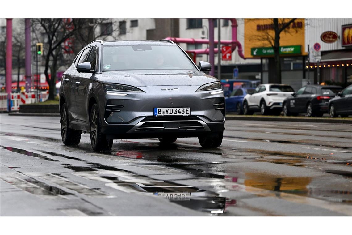 Mercedes will China mit fahrenden "Supercomputern" erobern Chinas E-Auto-Primus BYD hat mittlerweile auch den deutschen Markt ins Visier genommen. (Archivbild)