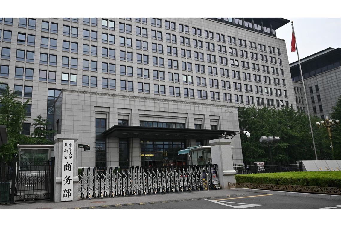 Regierung: China kämpft "Zollkrieg" mit USA bis zum Ende Chinas Handelsministerium reagierte auf eine Frage zu einem verschobenen Telefonat. (Archivbild)