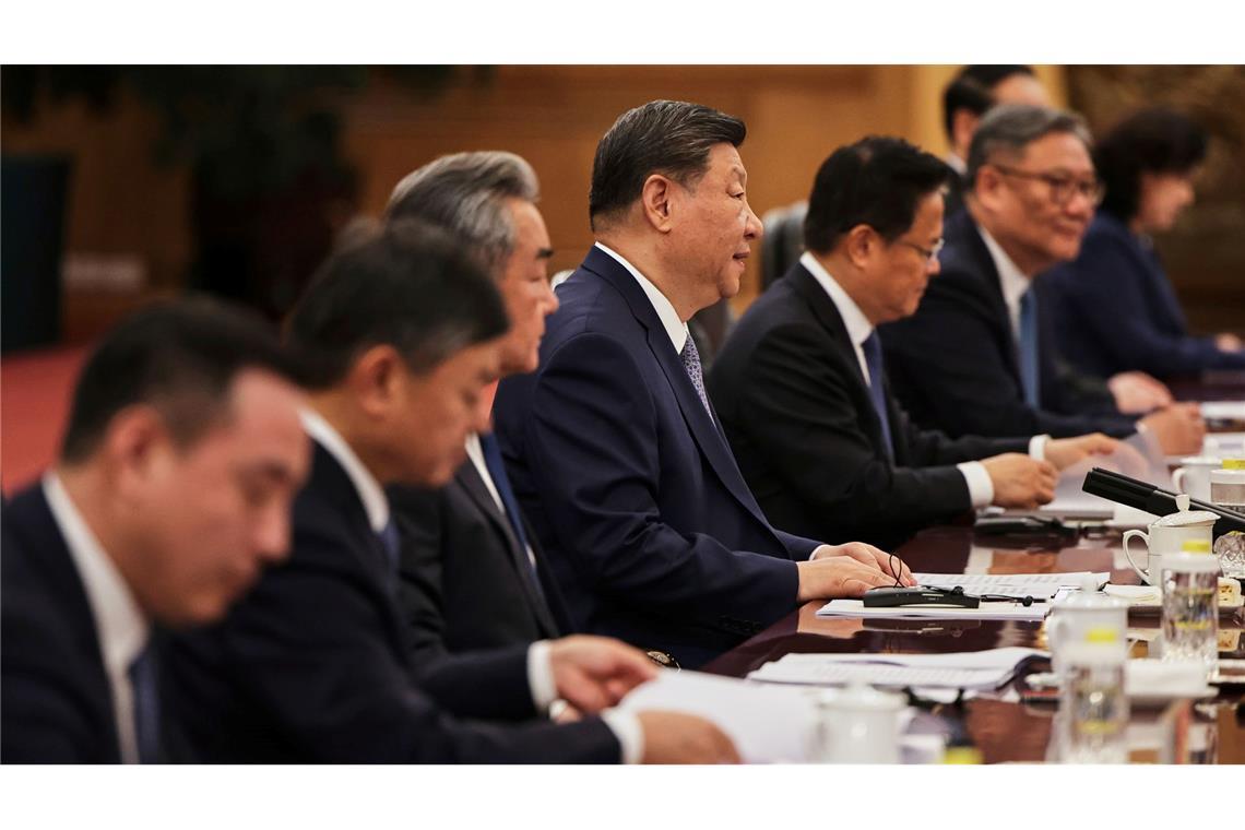 Chinas Staatschef Xi Jinping lobte die Beziehungen und forderte mehr Zusammenarbeit.