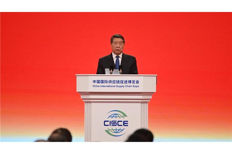 Chinas Vize-Ministerpräsident sprach von einer zunehmenden Turbulenz in der Welt.