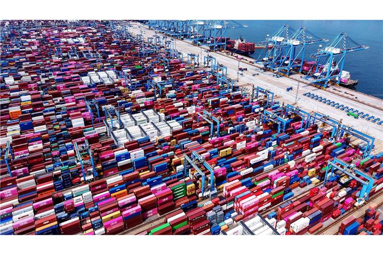 Chinas Wirtschaft setzt für Wachstum auf Exporte. (Symbolbild)