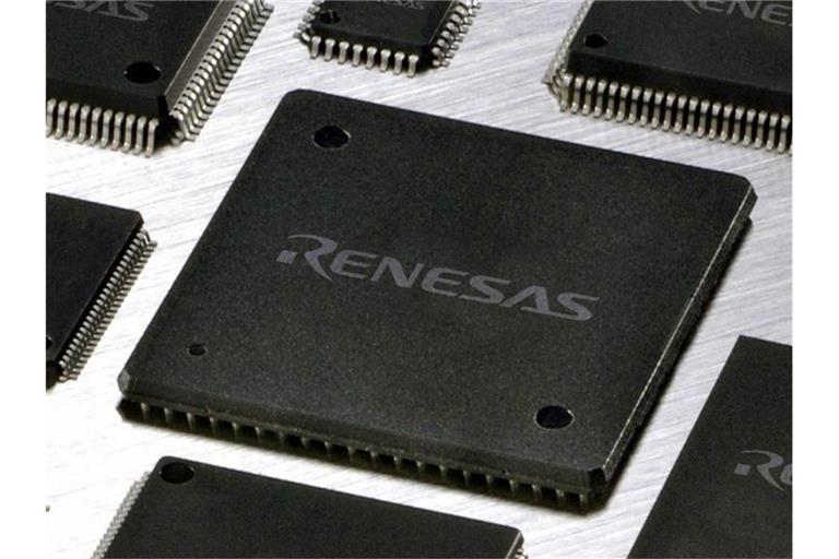 Chips des japanischen Herstellers Renesas. Foto: Renesas Electronics Corp./dpa