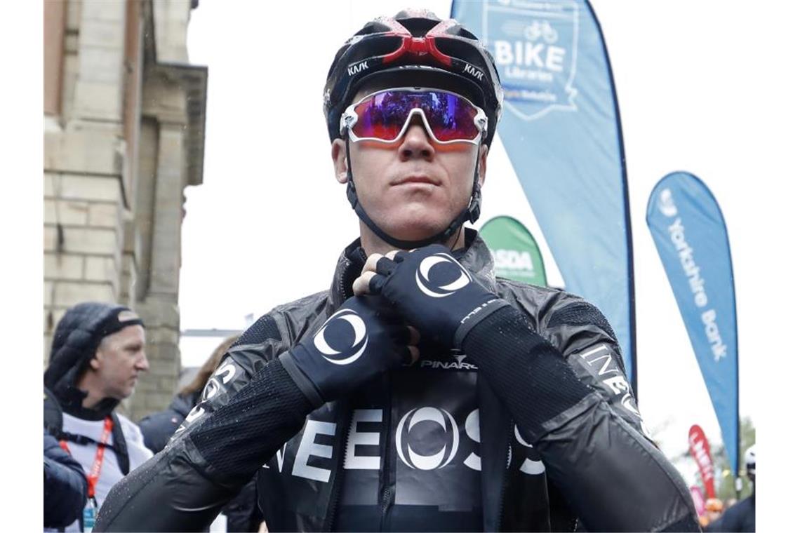 Chris Froome fühlt sich noch nicht fit für ein Rennen. Foto: Martin Rickett/PA Wire/dpa