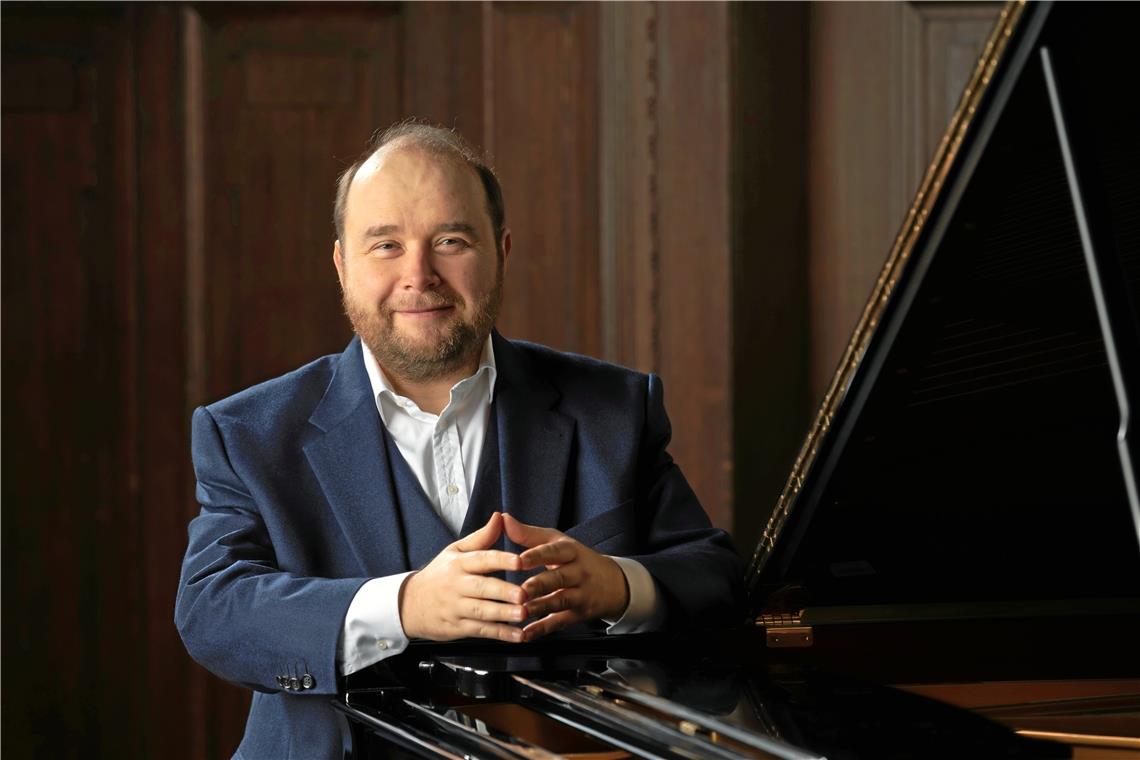 Christian A. Pohl freut sich auf die Premiere als neuer Leiter der Klavierakademie Murrhardt. Foto: Joerg Singer