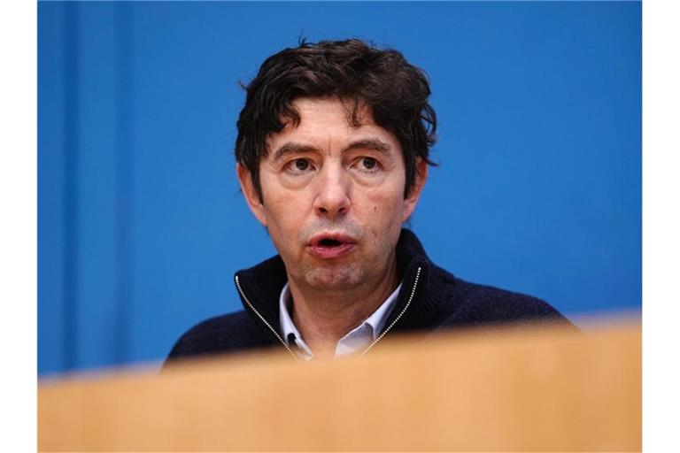 Christian Drosten rät zur Vorsicht in der Pandemie. Foto: Kay Nietfeld/dpa