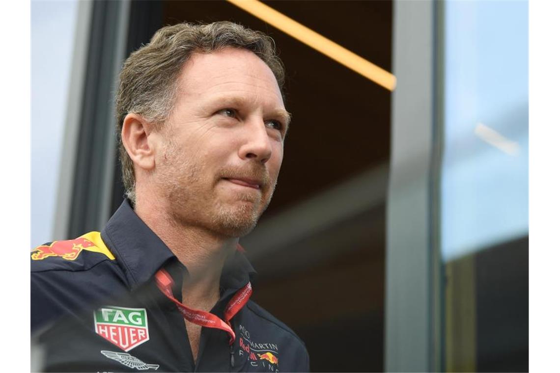 Christian Horner erwartet von den Formel-1-Eigentümern finanzielle Hilfen für von der Pleite bedrohte Rennställe. Foto: Sebastian Gollnow/dpa