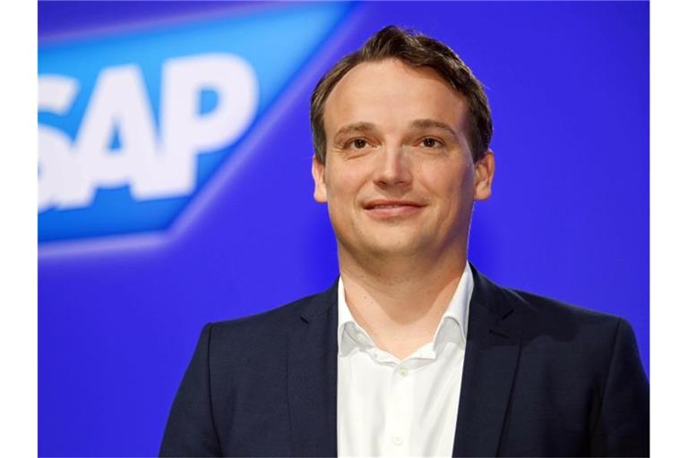 Christian Klein, SAP Vorstandssprecher (CEO). Foto: Uli Deck/dpa - Pool/dpa/Archivbild