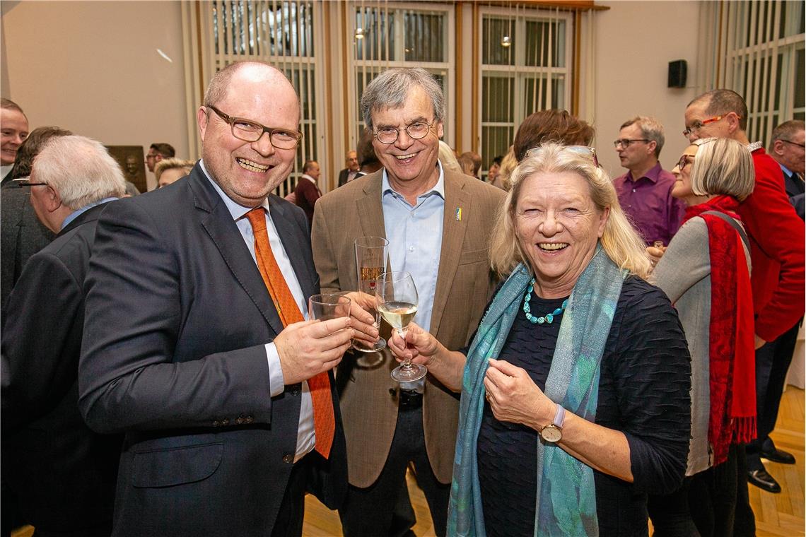 Christian Lange, Hans-Peter Richter und Pia Täpsi-Kleinpeter (von links)