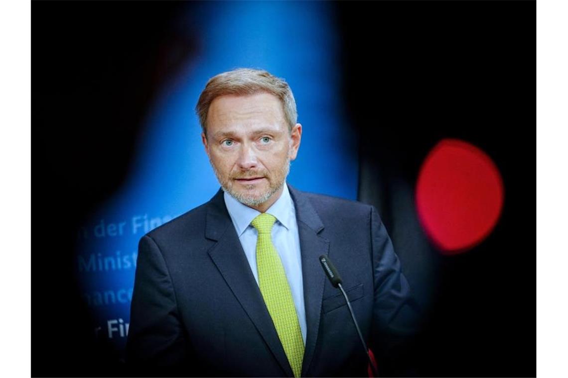 Lindner will Firmen in Existenznot wegen Sanktionen helfen Christian Lindner (FDP), Bundesminister der Finanzen. Foto: Kay Nietfeld/dpa
