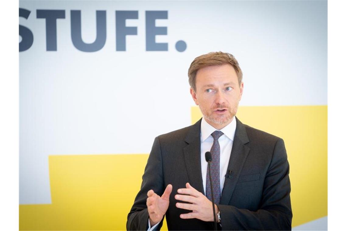 Christian Lindner, Fraktions- und Parteivorsitzender der FDP. Foto: Kay Nietfeld/dpa/Archivbild