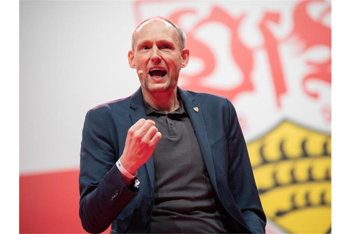Ein Jahr nach Wahlniederlage: Riethmüller lobt Vogt Christian Riethmüller, ehemaliger Kandidaten bei der Präsidentenwahl des VfB Stuttgart. Foto: Tom Weller/dpa/Archivbild