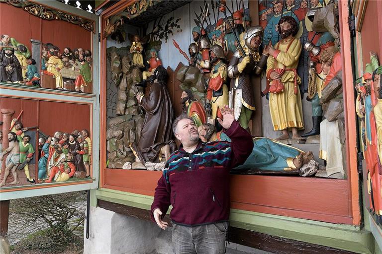 Christian Schweizer hat sich intensiv mit der Geschichte des Ölbergs befasst.