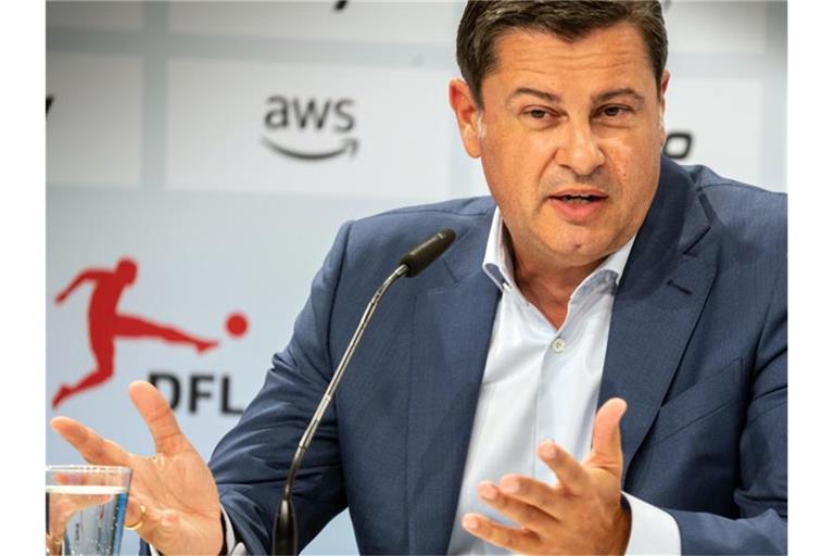Christian Seifert rechnet nicht damit, dass beim Polit-Gipfel Entscheidungen zur Frage der Wiederzulassung von Fans fallen. Foto: Frank Rumpenhorst/dpa