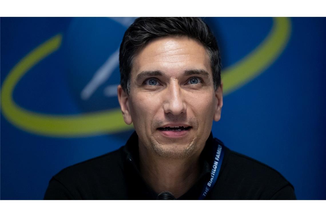 Christian Winkler hat die Klage des russischen Biathlon-Verbandes gelassen zur Kenntnis genommen. (Archivbild)