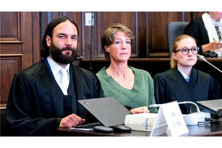 Christina Block bestreitet den Vorwurf der Anklage, sie habe die Entführung ihrer Kinder aus der Obhut ihres Ex-Manns in Auftrag gegeben. (Archivbild)