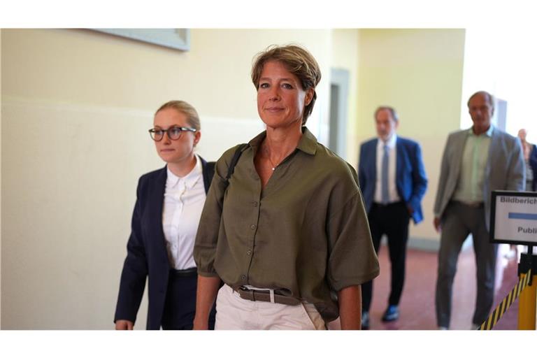 Christina Block bestreitet, die Entführung ihrer Kinder aus Dänemark in Auftrag gegeben zu haben.