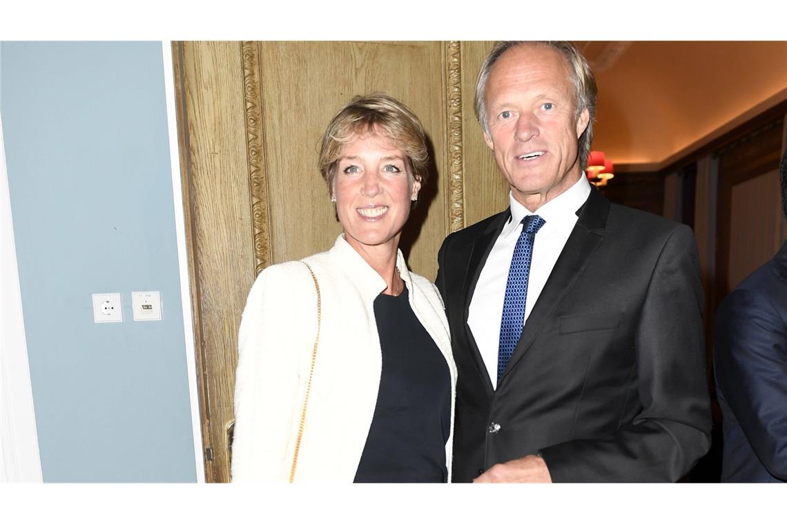 Christina Block und Gerhard Delling 2024 in Hamburg.