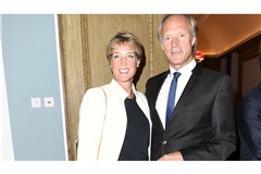 Christina Block und Gerhard Delling 2024 in Hamburg.