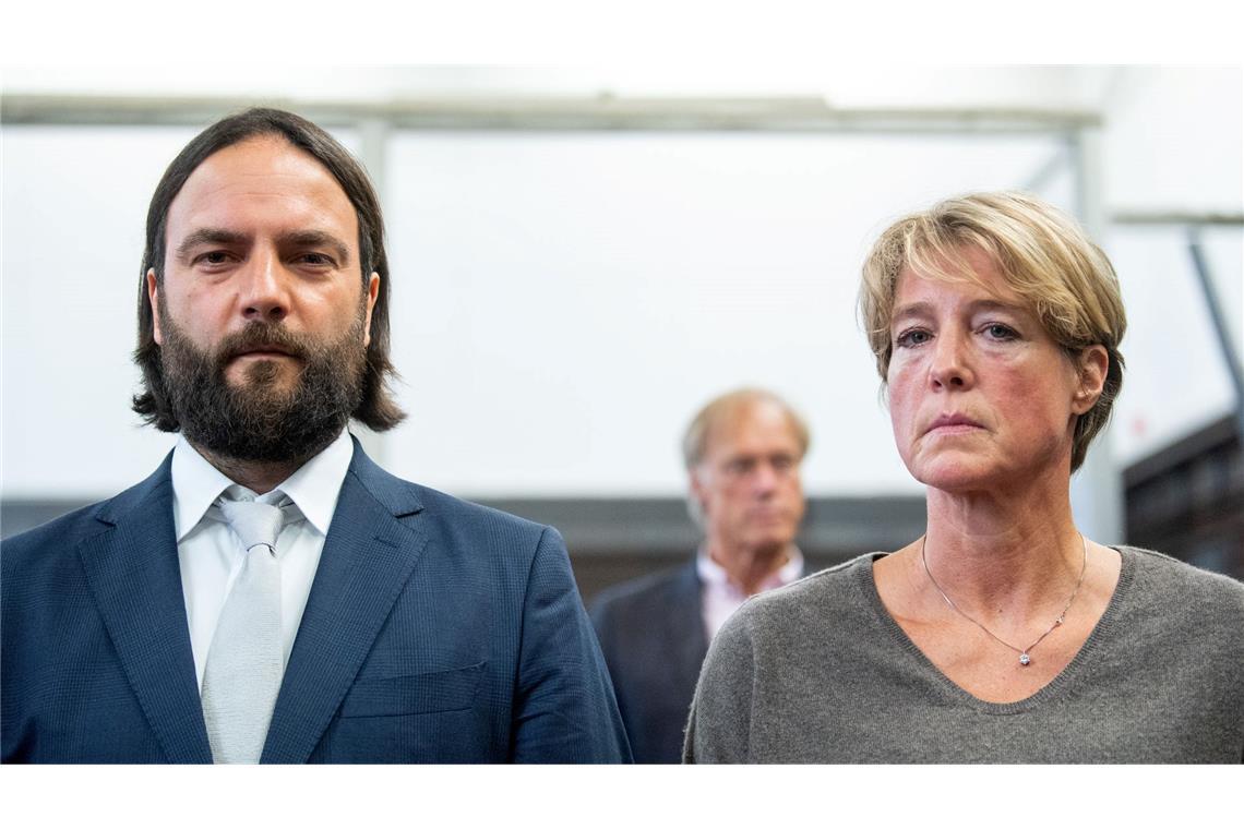Christina Block und ihr Anwalt Ingo Bott.