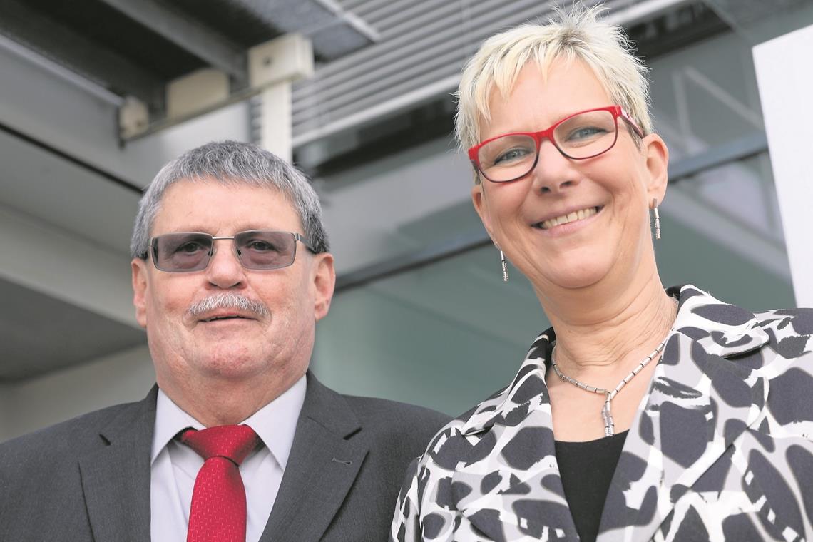 Die neue Chefin kommt aus Waiblingen Christine Käferle übernimmt am 1. April den Vorsitz der Geschäftsführung der Agentur für Arbeit in Waiblingen von Jürgen Kurz. Foto: B. Büttner