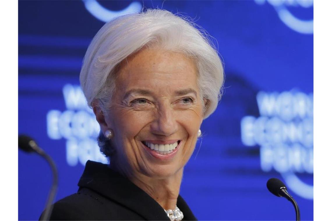 Frankreich drängt auf EU-Kandidaten für Lagarde-Nachfolge Christine Lagarde, die Direktorin des Internationalen Währungsfonds, soll Mario Draghi an der Spitze der Europäischen Zentralbank (EZB) nachfolgen. Foto: Michel Euler