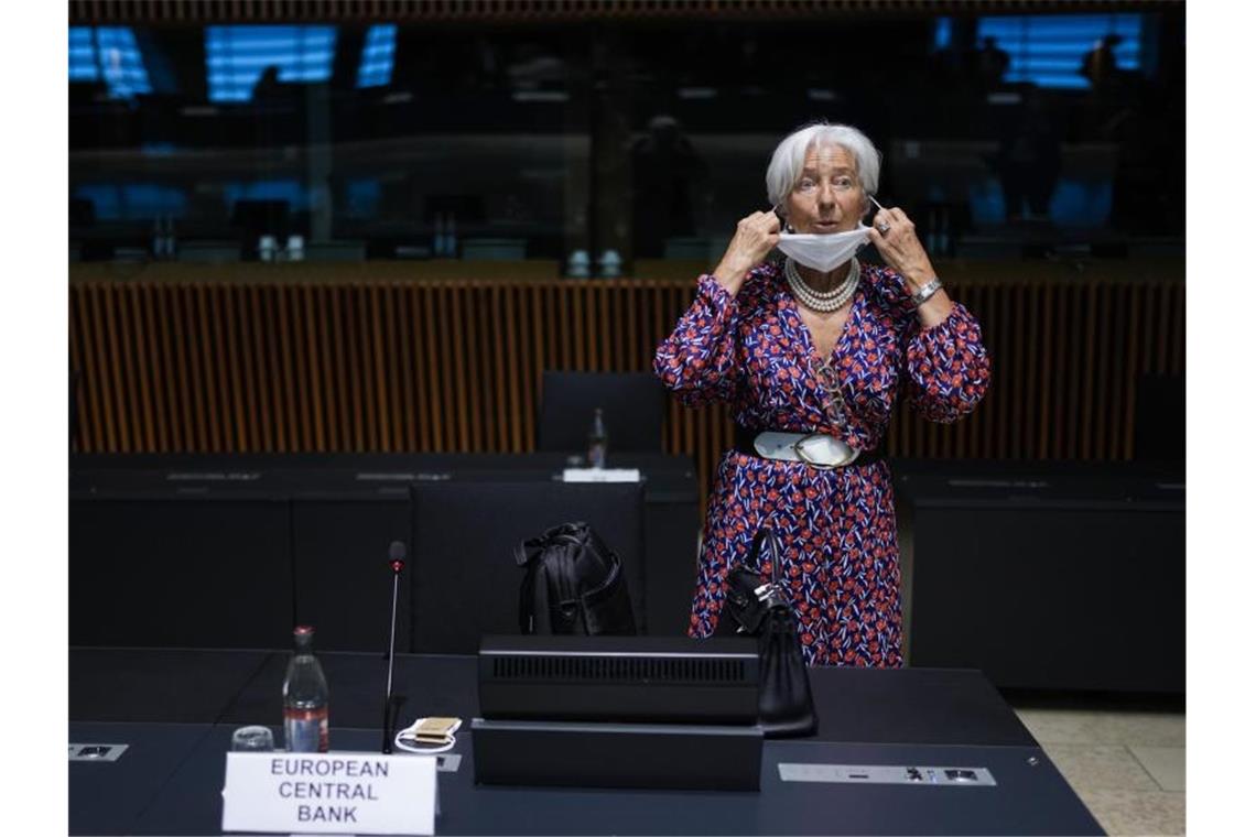 Christine Lagarde machte einmal mehr deutlich, dass die EZB den jüngsten Anstieg der Inflation als vorübergehend ansieht. Foto: Francisco Seco/AP Pool/dpa