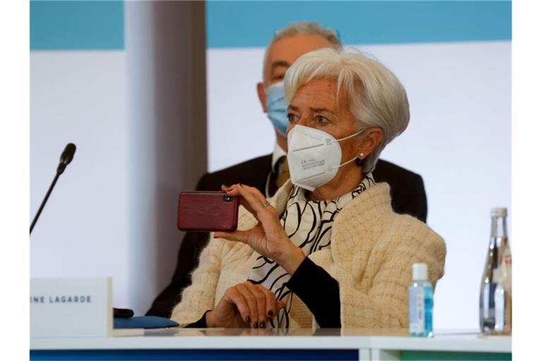 Christine Lagarde, Präsidentin der Europäischen Zentralbank. Foto: Ludovic Marin/AFP/dpa