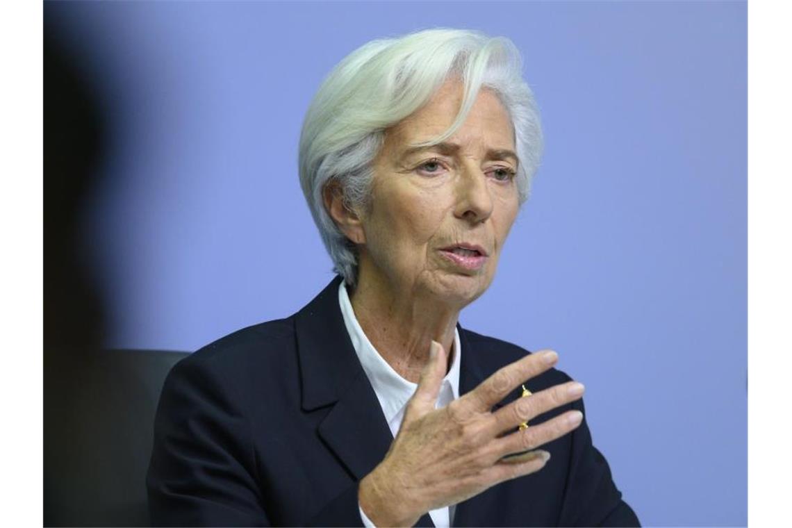 Christine Lagarde, Präsidentin der Europäischen Zentralbank (EZB). Foto: Boris Roessler/dpa