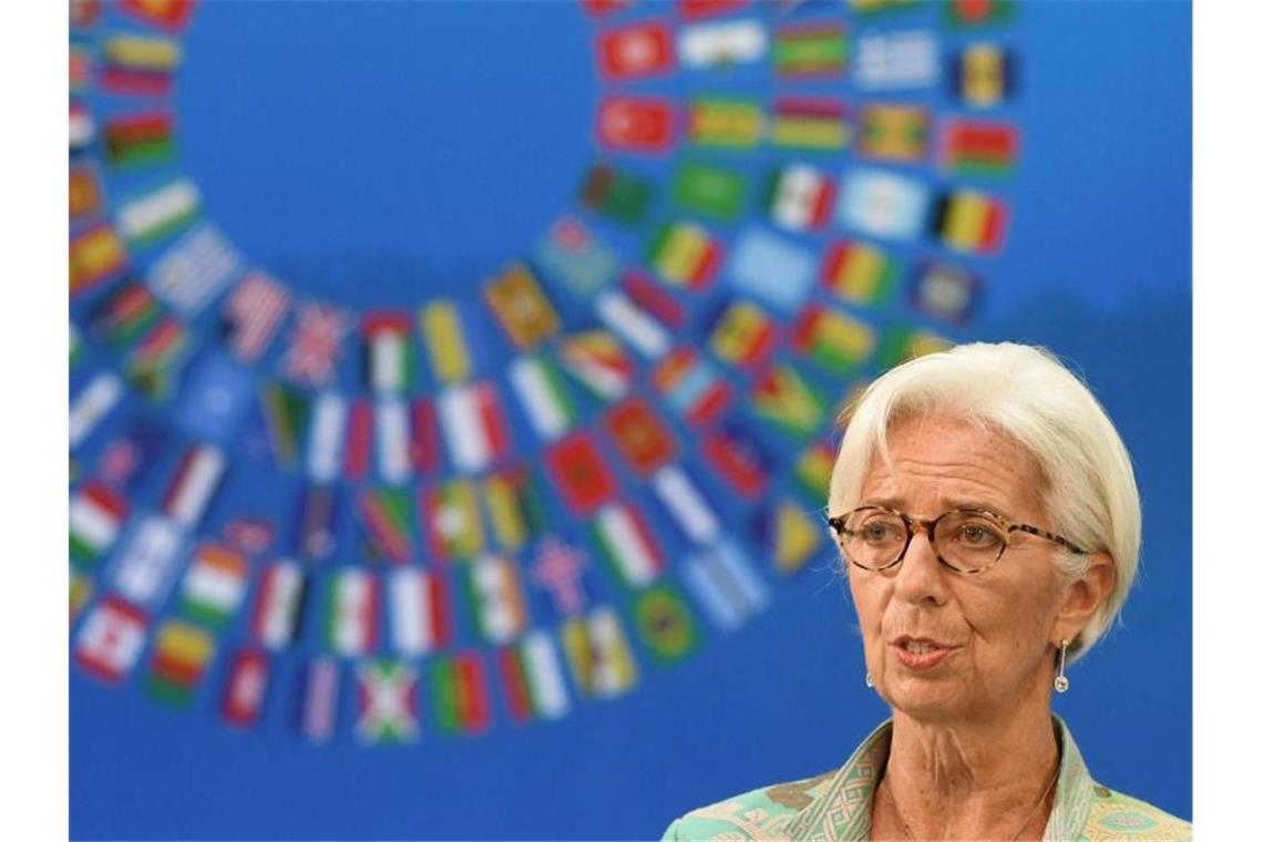 Christine Lagarde soll Mario Draghi an der Spitze der Europäischen Zentralbank nachfolgen. Foto: Liu Jie/Xinhua