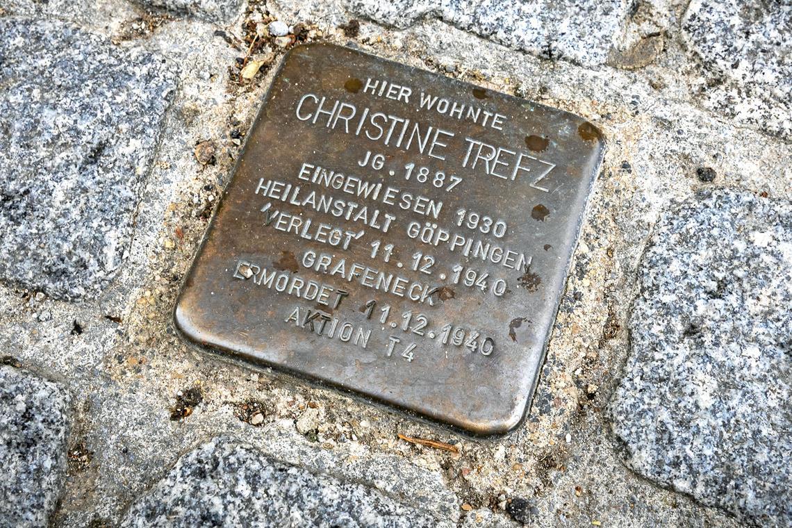 Christine Trefz wohnte zuletzt in der Sulzbacher Straße. Foto: Alexander Becher