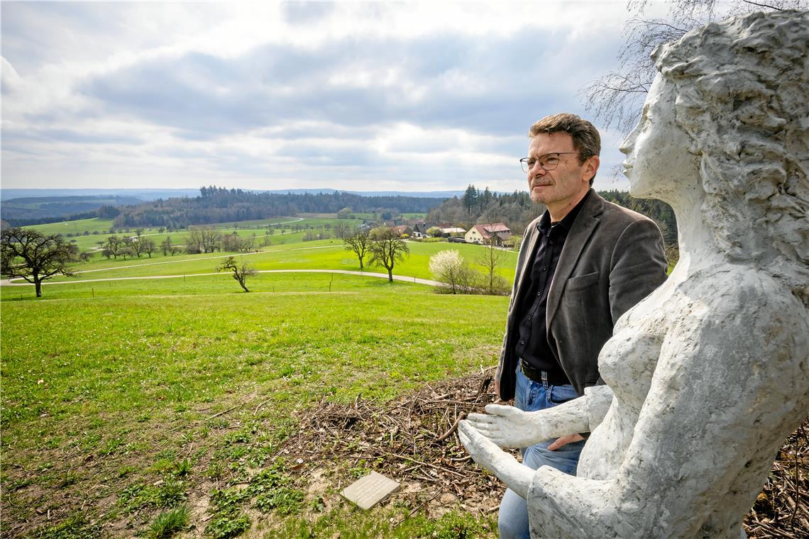 Christoph Jäger verabschiedet sich vom Großerlacher Rathaus