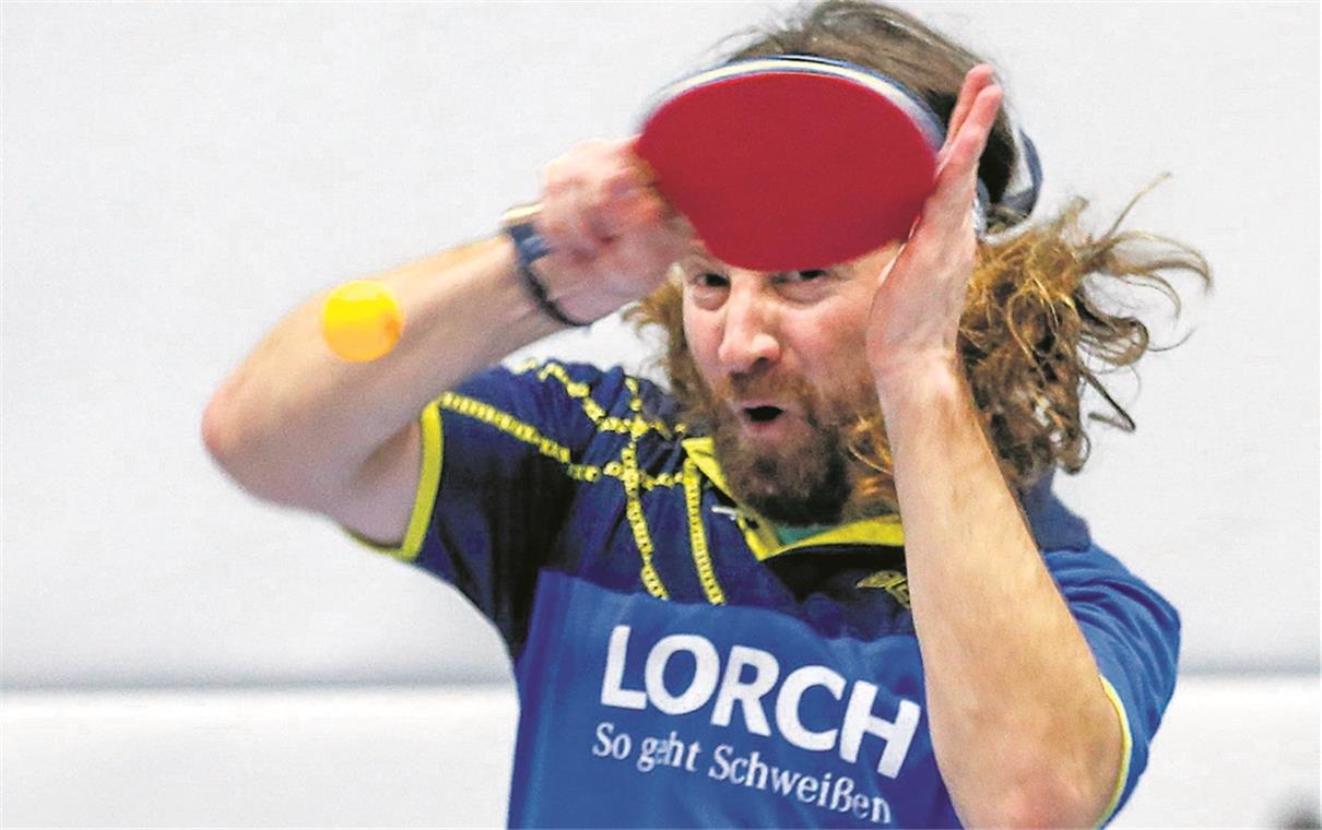 TSV gibt Rang eins ab Christoph Krenzlin sorgte mit seinem Einzelsieg für einen Lichtblick. Foto: A. Becher