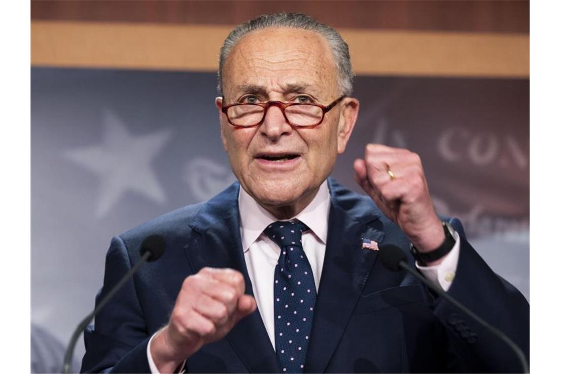 Chuck Schumer ist Mehrheitsführer der Demokraten im US-Senat. Foto: Michael Brochstein/ZUMA Press Wire/dpa
