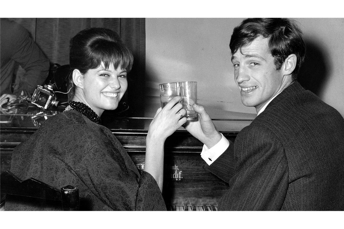 Claudia Cardinale arbeitete unter anderem mit Schauspieler Jean-Paul Belmondo zusammen. (Archivbild von 1960)