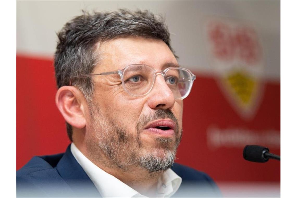 Claus Vogt spricht auf einer Pressekonferenz. Foto: Tom Weller/dpa/Archivbild