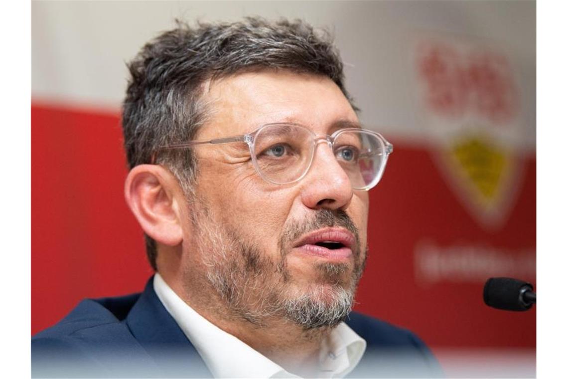 Claus Vogt bleibt VfB-Präsident: „Neuen, positiven“ Verein Claus Vogt spricht. Foto: Tom Weller/dpa/Archivbild