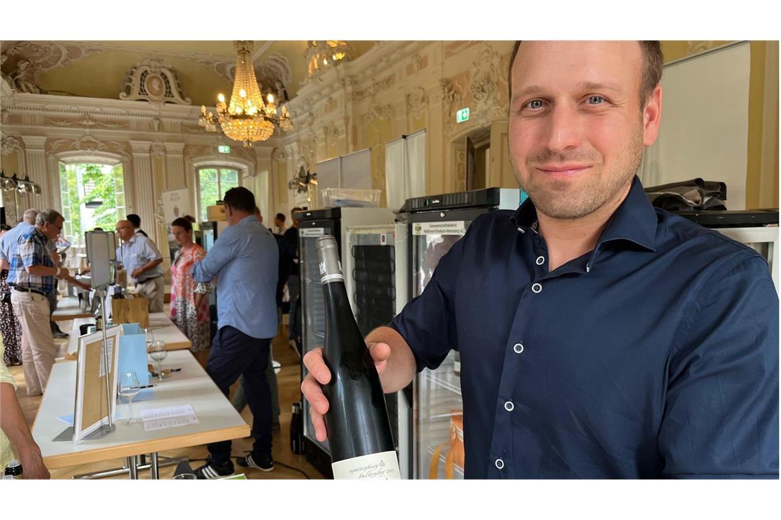 Clemens Busch präsentiert sein Großes Gewächs bei der Riesling-Trophy in Heilbronn. Ein großartiger Moment für Genießer.