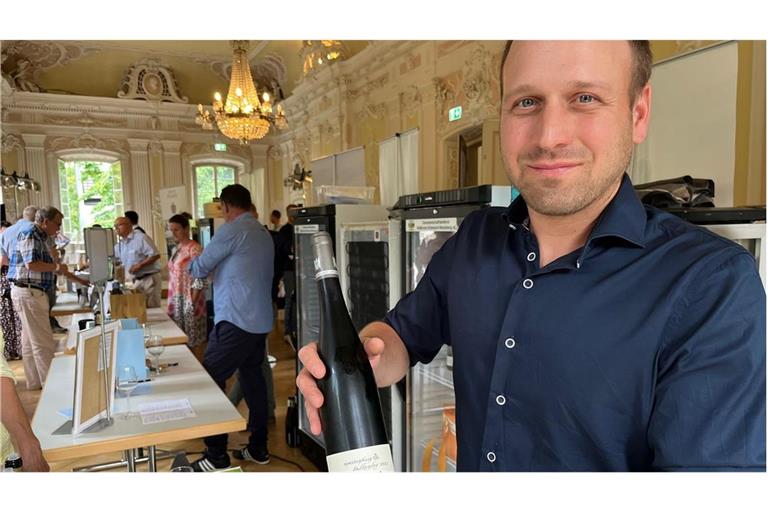 Clemens Busch präsentiert sein Großes Gewächs bei der Riesling-Trophy in Heilbronn. Ein großartiger Moment für Genießer.