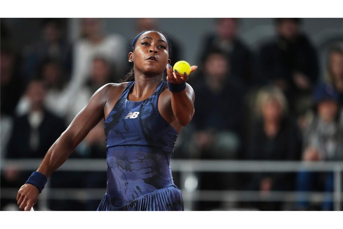 Coco Gauff steht bei den French Open zum zweiten Mal im Finale.