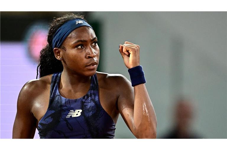 Coco Gauff steht im Finale von Paris.