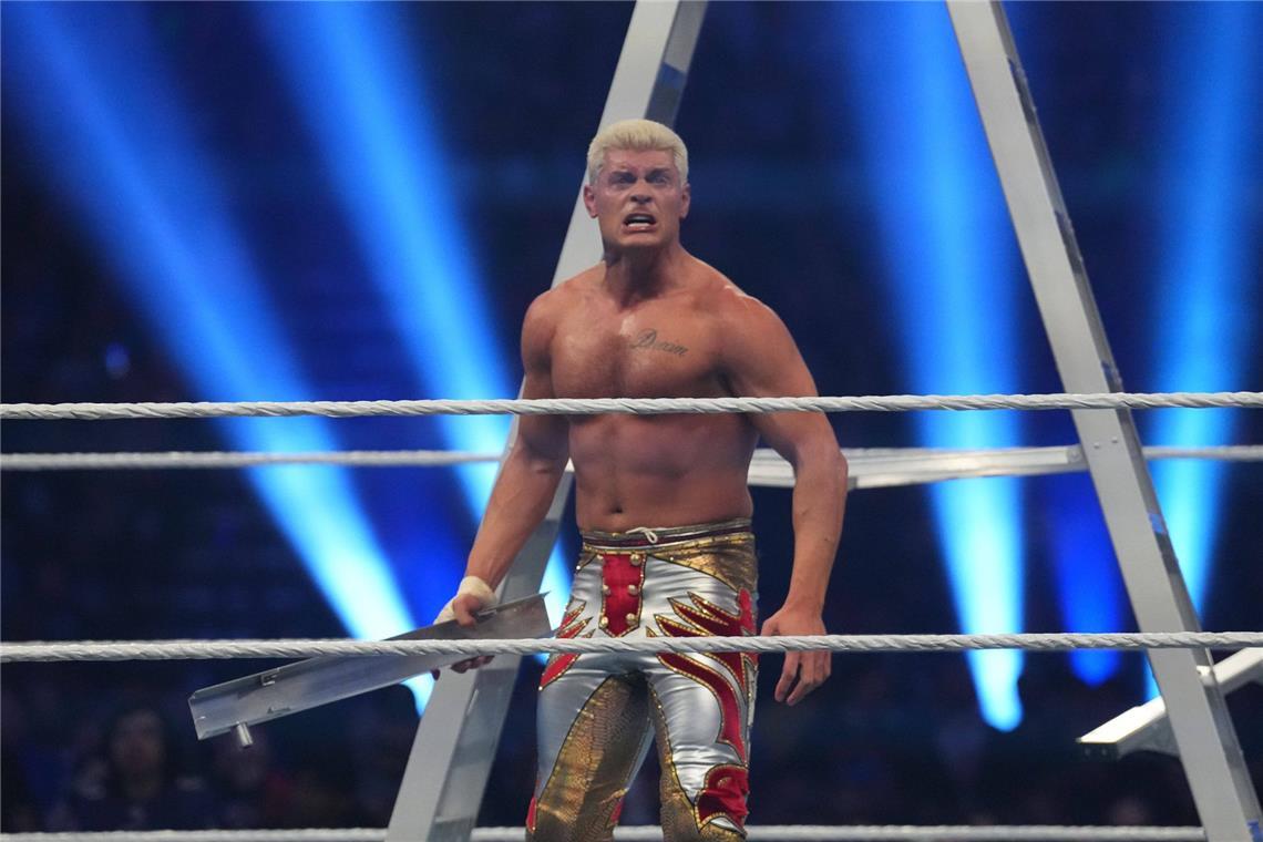 Cody Rhodes wird als Undisputed WWE Champion bei "Crown Jewel" im Ring gegen Seth Rollins im Ring stehen.