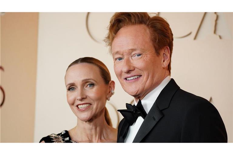 Conan O'Brien moderiert die Oscar-Verleihung dieses Jahr.
