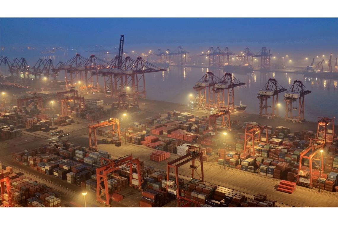 Containerterminal in China