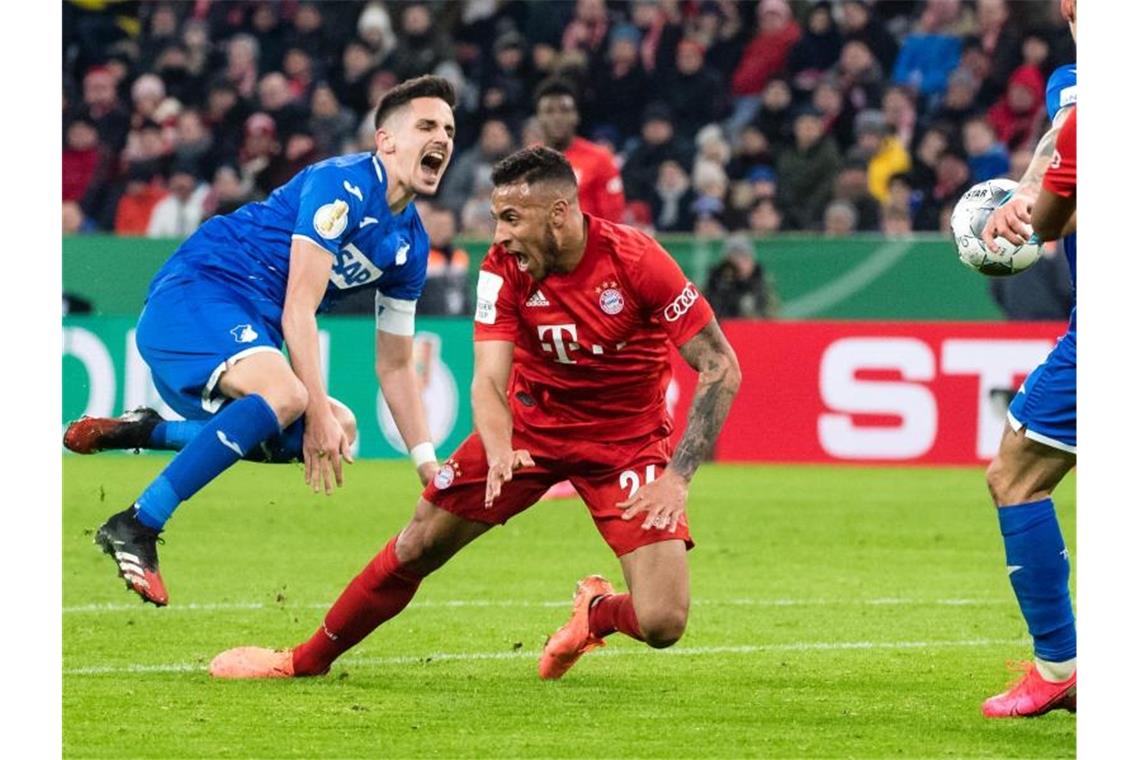 Corentin Tolisso (M.) ist beim FC Bayern München derzeit nur zweite Wahl. Foto: Matthias Balk/dpa