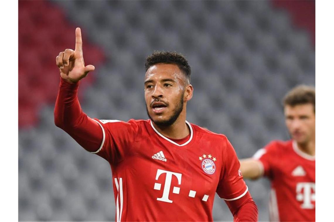 Corentin Tolisso meldet sich beim FC Bayern München zurück. Foto: Sven Hoppe/dpa-Pool/dpa