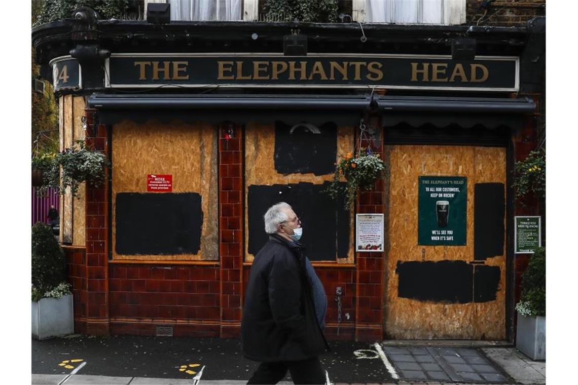 Britische Kneipen kämpfen um Existenz Corona-Pandemie und Brexit: Die britischen Pubs haben zu kämpfen. Foto: Han Yan/XinHua/dpa