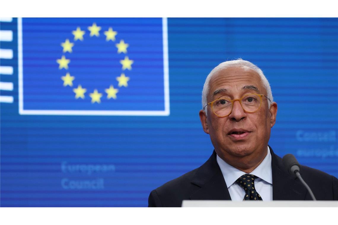 Costa hielt an dem Sondergipfel fest, grundsätzlich über die jüngsten Entwicklungen in den transatlantischen Beziehungen und deren Auswirkungen auf die EU sprechen zu können.